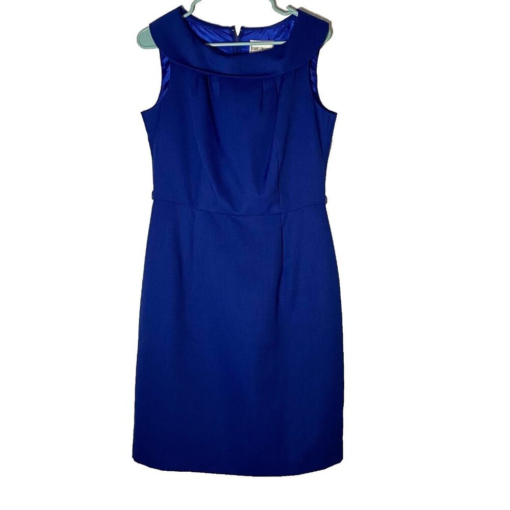 Karin Stevens Royal Blue Dress Women's‎ Size 10